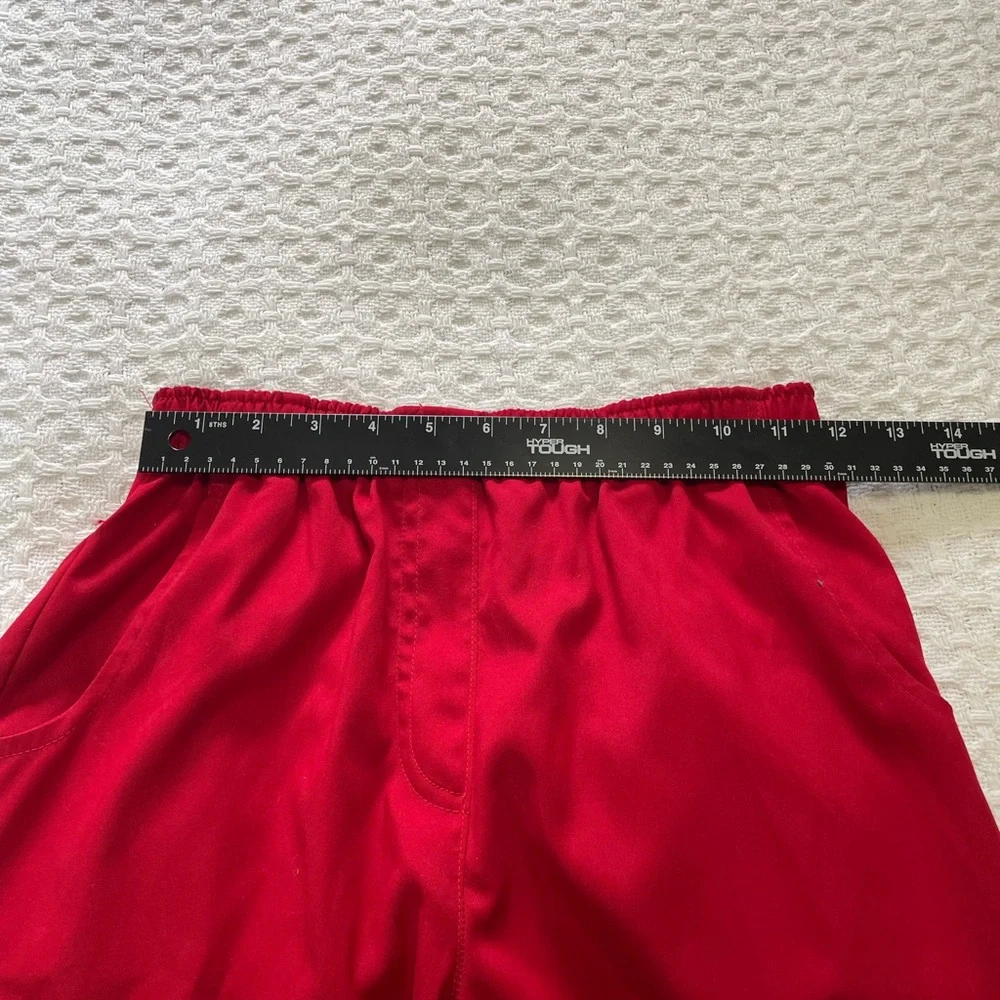 Allison Daley Vibrant Red Crop Pants~ Size 4P~‎ Casual and comfy